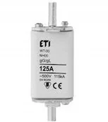 Bezpieczniki elektryczne - Wkładka topikowa NH-WT00-125A-GG-500V, eKopel Fv - miniaturka - grafika 1