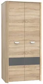 Szafy i szafki dla dzieci - Forte Szafa ubraniowa Yoop YPS82 - miniaturka - grafika 1