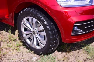 Super-Toys AUDI Q5 2 OSOBOWE, MIĘKKIE KOŁA, MIĘKKIE SIEDZENIE, LAKIER, PANEL MP4,PEŁNA OPCJA/Q5-TWO SEATS AUDI-Q5-TWO-LAKIER-CZERWON - Pojazdy elektryczne dla dzieci - miniaturka - grafika 24