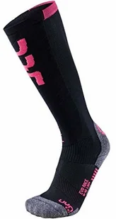 UYN Unleash Your Nature X1  Socks SKI EVO Race Lady White/Water Green 35/36 - Pozostała odzież narciarska - miniaturka - grafika 2