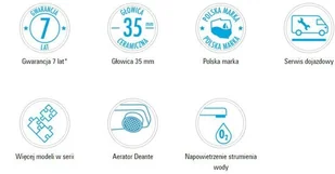 Deante Floks BCF 010M - Baterie wannowe i prysznicowe - miniaturka - grafika 4