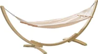 Hamaki - Elior Drewniany hamak do ogrodu ecru Amir 3X E11988Ala - miniaturka - grafika 1