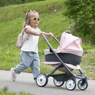 Smoby Lumarko Wózek Dla Lalek Maxi Cosi Quinny 3w1 Wózek Głęboki Gondola Spacerówka! 253117 Lek - Wózki dla lalek - miniaturka - grafika 14
