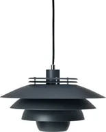 Lampy sufitowe - NoName Lampa wisząca lampa wisząca Ejka 38 x 20 cm stal 60W ciemnoszara twm_638317 - miniaturka - grafika 1