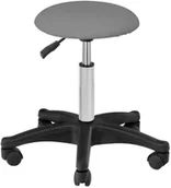 Meble kosmetyczne - TABORET KOSMETYCZNY AM-312 SZARY 132033 - miniaturka - grafika 1