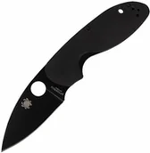 Noże - Spyderco inc Nóż Efficient G-10 Black / Black Blade Plain (C216GPBBK) - miniaturka - grafika 1