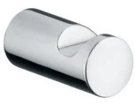 Wieszaki łazienkowe - Hansgrohe Haczyk E/S pojedyńczy - chrom 40511000 - miniaturka - grafika 1