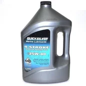 Żeglarstwo - Quicksilver 4-Stroke Marine Engine Oil SAE 25W-40 4L - miniaturka - grafika 1