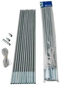 Akcesoria turystyczne - Outwell Duratec unisex do it yourself Kit pręt namiotowy, szary, jeden rozmiar 650019 - miniaturka - grafika 1
