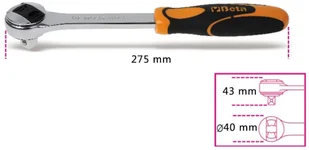 BETA grzechotka 1/2 920/55 - Klucze i nasadki - miniaturka - grafika 3
