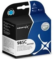 Asarto Tusz AS-B985C cyan zamiennik Brother LC985C AS-B985C - Tusze zamienniki - miniaturka - grafika 2