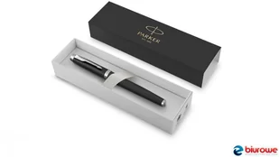 Parker Pióro kulkowe IM ESSENTIAL MATTE BLACK CT 2143634 giftbox 2143634 - Pióra kulkowe - miniaturka - grafika 2