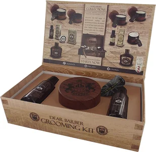 Dear Barber SET Collection I Fibre M) szampon 50ml + odżywka 50ml + pasta do włosów 100ml - Kosmetyki do golenia - miniaturka - grafika 2