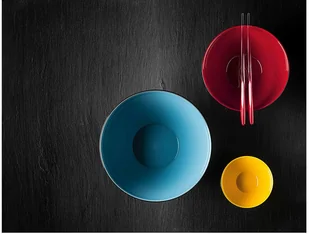 Guzzini My Fusion Miska Czarno-Niebieska Średnica 25,0 2814.25.170 - Miski i półmiski - miniaturka - grafika 8