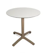 Stoły - Resol Stół Drop śr. 70 cm Sand-White 4637 - miniaturka - grafika 1