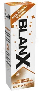 Blanx Przeciw Osadom - pasta wybielająca z mikrogranulkami z bambusa intensywny smak - 75 ml - Pasty do zębów Blanx Przeciw Osadom - pasta wybielająca z mikrogranulkami z bambusa intensywny smak - 75 ml - Pasty do zębów - miniaturka - grafika 1