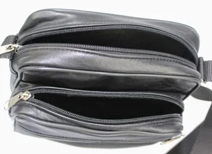 PolskaGalanteria.pl Torba męska skórzana PolskaGalanteria (PL) Pozioma Skóra Naturalna KASKADA 17,5 x 17 x 8,5 [cm] - Torby męskie - miniaturka - grafika 5