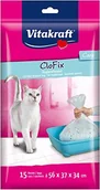 Kuwety dla kotów - Vitakraft Siła Vita 13667 clofix worek w przypadku kot toalet, 15 sztuk - miniaturka - grafika 1