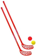 Hokej - Schildkröt Funsports kijów do hokeja na lodzie Set 2 2 piłek Street Hockey Inline lodu Fun, czerwony, One Size, 970135 970135 - miniaturka - grafika 1