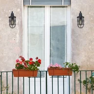 Lampy ogrodowe - Westinghouse Westinghouse Crestview kinkiet zewnętrzny, klatka - miniaturka - grafika 1