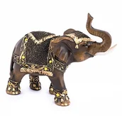 Gadżety do domu - Pajoma Dekoracyjna figurka słonia tishya, mały 80532 - miniaturka - grafika 1