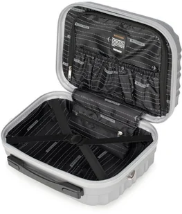 Wittchen Kuferek 56-3A-314 szary 56-3A-314-01 - Kosmetyczki, organizery i kuferki - miniaturka - grafika 2