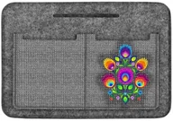 Kosmetyczki, organizery i kuferki - Sunlovers Sunlovers, Organizer filcowy do torebki, Jagna, 7x26,5x19 cm - miniaturka - grafika 1