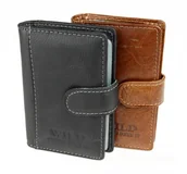 Etui na dokumenty i karty - Wild Etui Na Karty Dokumenty Wizytownik Pionowy Skóra Naturalna - miniaturka - grafika 1