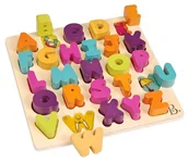 Zabawki interaktywne dla dzieci - B. Toys Toys 44167 - bloki Alpha-Chunky - miniaturka - grafika 1