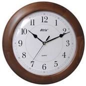Zegary - Atrix Duży drewniany zegar ścienny /dębowy ATW340D - miniaturka - grafika 1