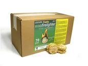 Węgiel do grilla - Feniks Ecofirelighters Feniks Podpałka 70 szt do rozpalania Kominka Kotła Pieca Grilla - miniaturka - grafika 1