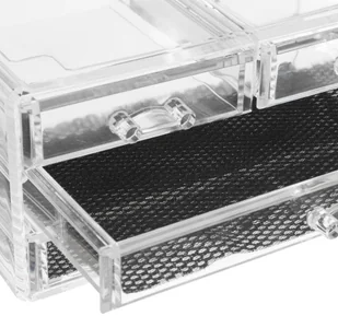 Organizer na biżuterię drobiazgi akcesoria 4 szufladki 155918 - Pudła i pojemniki do przechowywania - miniaturka - grafika 4