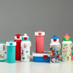 Mepal Butelka na napoje Campus pop-up 400 ml Mepal - różowy 107410078200 - Lunch boxy - miniaturka - grafika 5