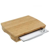 Deski do krojenia - Zassenhaus One 46 X 35 Deska Do Krojenia Bambusowa Z Szufladą - miniaturka - grafika 1