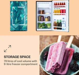 Lodówka Klarstein CoolArt HEA20-Forest-90 - Lodówki - miniaturka - grafika 3