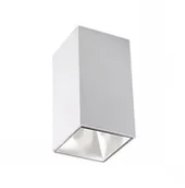 Oprawy, klosze i abażury - v-tac Oprawa Sufitowa V-TAC GU10 Kwadrat Natynkowa Biały 74x74x140mm VT-882 - miniaturka - grafika 1