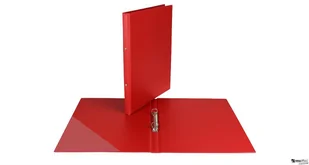 Biurfol Segregator A4 2 cm 2 ringi czerwony - Szkolne artykuły papiernicze - miniaturka - grafika 2