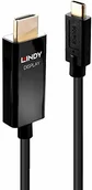 Kable - Lindy 43292 2 m USB typ C do HDMI 4K60 kabel adaptera z HDR 43292 - miniaturka - grafika 1