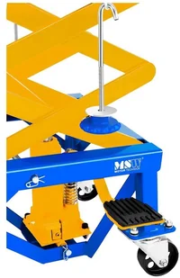 456 MSW Motor Technics 45674755 Podnośnik motocyklowy na kołach udźwig 135 kg wymiary platformy 410-350 mm wysokość podnoszenia 350-870 mm) 74755-uniw - Wózki magazynowe - miniaturka - grafika 6