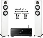 Zestawy stereo - Yamaha RXA-2A czarny) + Carina FS247.4 biały) - miniaturka - grafika 1