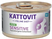 Mokra karma dla kotów - Kattovit Sensitive, puszki - Kurczak, 6 x 85 g - miniaturka - grafika 1