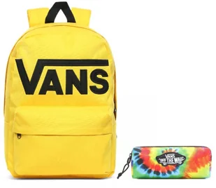 Vans Plecak szkolny Old Skool III Lemon Chrome - VN0A3I6R85W + piórnik - Plecaki - miniaturka - grafika 21