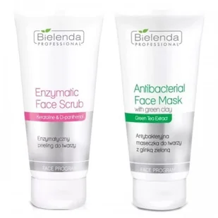 Bielenda Enzymatyczny Peeling+antybakteryjna Maska - Peelingi i scruby do twarzy - miniaturka - grafika 2