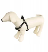 Szelki dla psów - Szelki dla psa Miękka Skóra 25mm Czarne - miniaturka - grafika 1