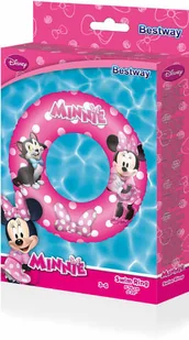 Bestway Kółko dmuchane do pływania Minnie 56cm 91040 - Pływanie - miniaturka - grafika 2