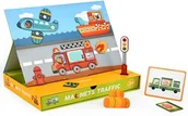 Tablice dla dzieci - Mideer Tablica magnetyczna Transport - miniaturka - grafika 1