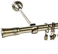 Karnisze - Dekoria Karnisz pojedynczy Alex złoty antyk 240cm 250-009 - miniaturka - grafika 1