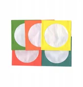 Pudełka i akcesoria na płyty CD - 5 x koperta z okienkiem na płyty CD/DVD kolorowe - miniaturka - grafika 1