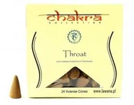 Kadzidła i dodatki - Song Of India Kadzidła stożkowe THROAT na 5 czakrę 24 sztuki - miniaturka - grafika 1