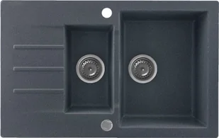 Kernau KGS A 6079 1,5B1D graphite - Zlewozmywaki Kernau KGS A 6079 1,5B1D graphite - Zlewozmywaki - miniaturka - grafika 1